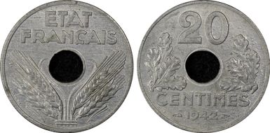 1942 20C Gad-321 MS64