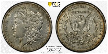 1903-S $1 Micro S XF45