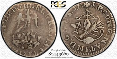 1812 1/2 R Calico-476 Nat. Congres Date Upside Down VF25