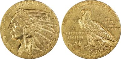1913 $5 MS61