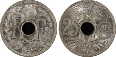 1917 25C Gad-380 F-171 Cu-Ni MS67
