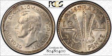 1940(m) 3D KM-37  Ag MS64