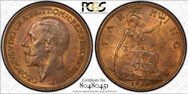 1936 1/4D S-4061 MS64RB