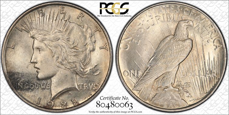 Cert 80480063 - Coin Image