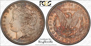 1886 $1 MS63