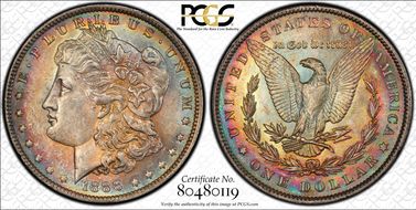 1888-O $1 MS62