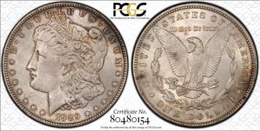 1889 $1 MS64