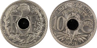 1926 10C Gad-286 F-138 MS66