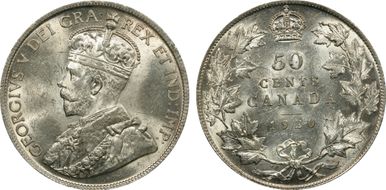 1920 50C Narrow 0 MS62