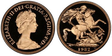 1982 £2 S-SD1 St. George PR69DCAM