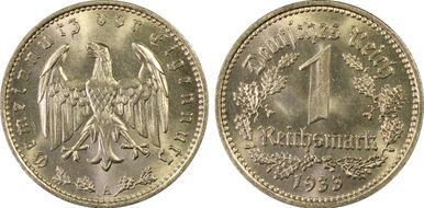 1933-A Mark J-354 MS66