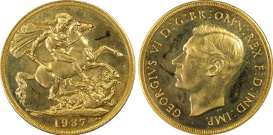 1937 £2 S-4075 PR65