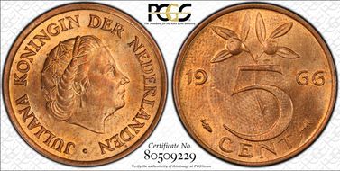 1966 5C Sch.1215a Long Tail MS64RB