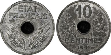 1941 P10C Maz-2672 Essai Zn SP63