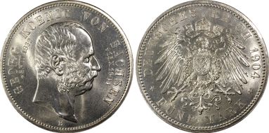 1904-E 5 Mk Death J-133 MS64