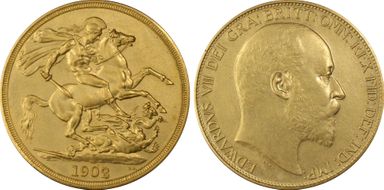 1902 £2 S-3968 Matte PR64