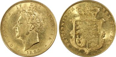 1826 Sov S-3801 AU58