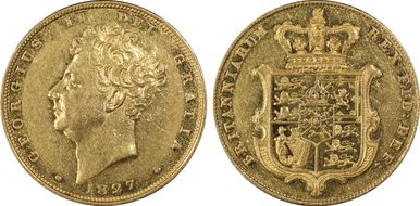 1827 Sov S-3801 AU53