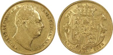 1832 Sov S-3829 1st Bust AU53