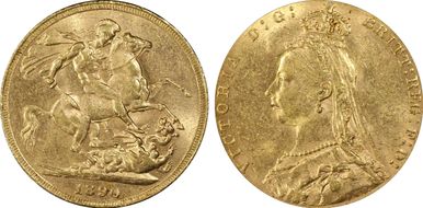 1890 Sov S-3866B 2nd Obv Narrow O MS62