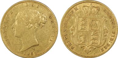 1862 1/2 Sov S-3859A XF40