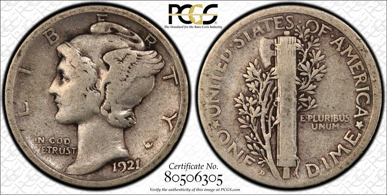 Cert 80506305 - Coin Image