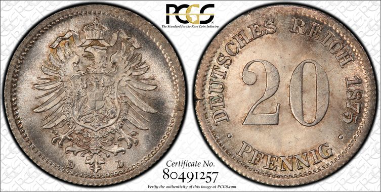 Cert 80491257 - Coin Image