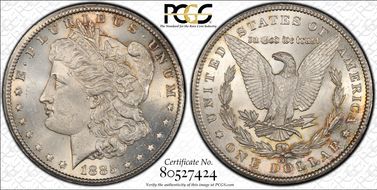 1885-CC $1 MS62