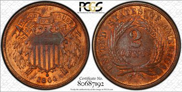 1864 2C LM RPD FS-1303 MS64RB