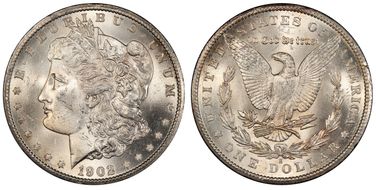 1902-S $1 MS64