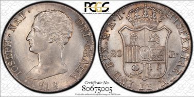 1812-M AI 20 R Calico-43 MS63