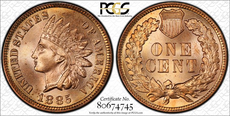 Cert 80674745 - Coin Image