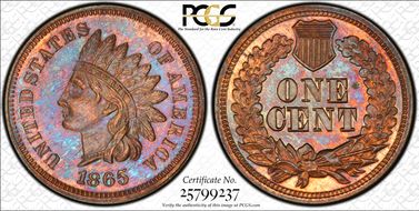 1865 1C PR64BN
