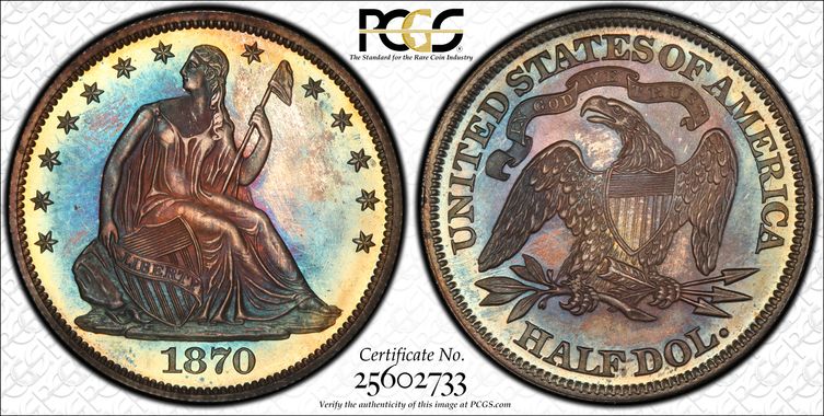 PCGS Certificate Verification Coin Details for Cert #25602733