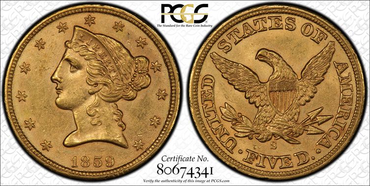 Cert 80674341 - Coin Image