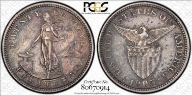 1905-S 20C XF45