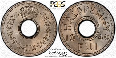 1940 1/2D MS66