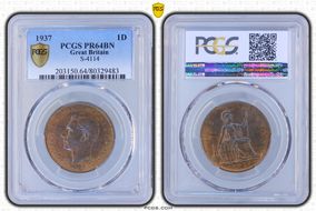 1937 1D S-4114 PR64BN