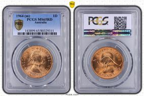 1964 (m) 1D MS65RD
