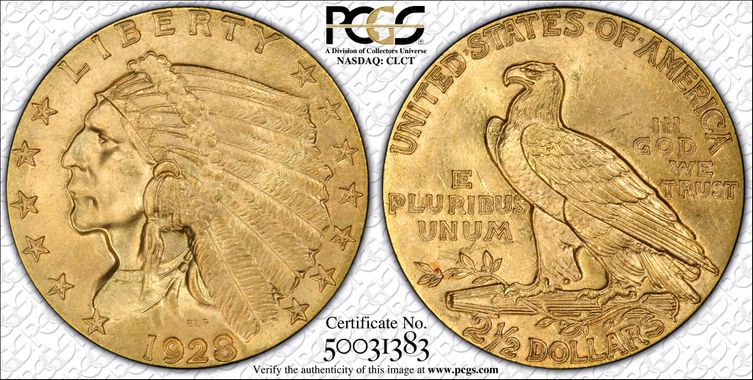 Cert 50031383 - Coin Image