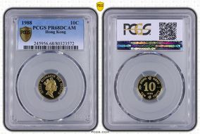 1988 10C PR68DCAM