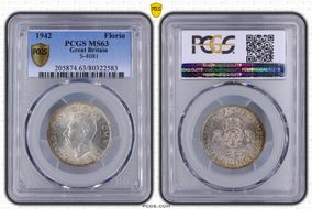 1942 Florin S-4081 MS63