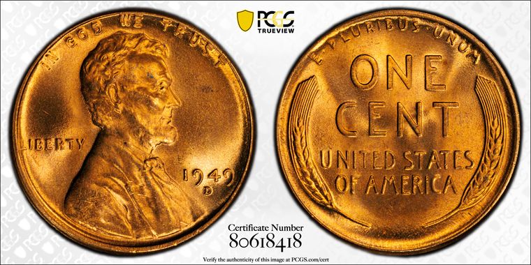 Cert 80618418 - Coin Image