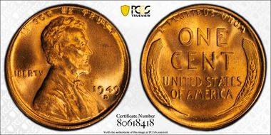 1949-D 1C MS67RD