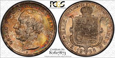 1855-B Thaler MS66
