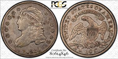 1830/29 10C JR-5, FS-301 VF30