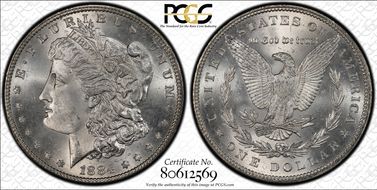 1884 $1 MS66+