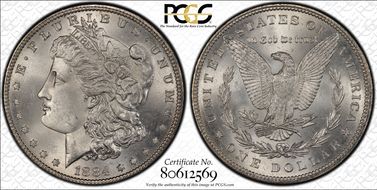 1884 $1 MS66+