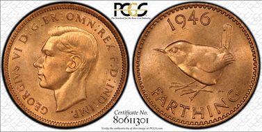 1946 1/4D S-4116 MS66RD