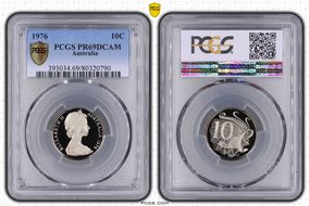 1976 10C PR69DCAM
